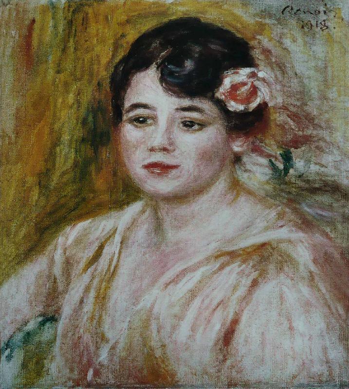 Pierre Auguste Renoir Portrait of Adele Besson china oil painting image